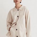 Madewell Mdwll Ponte Oversized Shirt Jacket $110 Photo 0