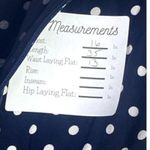 J.Crew Classy Lightweight Polka Dot Lined Short Sleeves Midi Dress 4 Navy Blue Photo 6