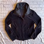 Elie Tahari Velour Blue Track Jacket Medium Full Zip Photo 0