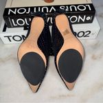 Alexandre Birman  Black Velvet Rainbow Crystal Bow Mule Heels Womens 39 New NWT Photo 8