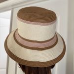 Anthropologie LUCKY ZONE Striped Bucket Hat - Pink. MSRP $42 Photo 9
