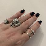 Boutique Vintage Style Elephant 3 Piece Ring Set Adjustable BN3 Photo 1