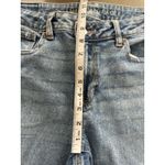 American Eagle  High Rise Mom Jeans Women's Size 4 Straight Stretch Denim Light Photo 9