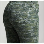 Rag and Bone  Skinny Ankle Jeans Size 24 Green Camo Low Rise EUC Photo 6