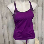 Athleta  purple active top with sports bra Photo 0