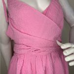 Lulus  Cute and Sweet Pink Spaghetti Shoulder Straps Mini Skater Dress.  #88 Photo 7