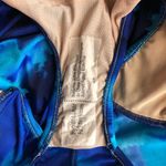 Speedo  Blue Abstract Print One Piece Swimsuit Photo 10