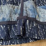 Coldwater Creek Blue midi length skirt ~ embroidery boho bohemian artsy ~ size L Photo 15