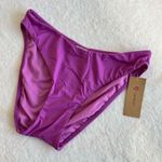 Amavi Purple High Waist Bikini Bottoms XS NEW Photo 0