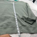 Madewell  Waffle Knit Boxy Sweatshirt Tee small Photo 7