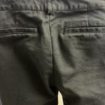 MICHAEL Michael Kors Skinny Black Pants with Gold Tone Hardware Photo 6
