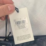 Coach size 2 New navy blue leather pants straight leg trouser flat front busines Photo 6