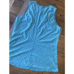 Marmot  Womens Large Blue Aura Performance Tank Athleisure Gym Workout Outdoor Go Photo 4