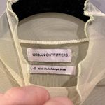 Urban Outfitters Mesh Long Sleeve Blouse Photo 2