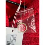 Endless Rose Double Pocket Red Tweed Jacket XS Photo 5