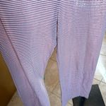 Alternative NWOT  Red White Stripe Cotton Blend Jumpsuit Size Small Photo 3