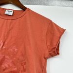 Gymshark x KK Fit Collab KK Twins Raw Crop Top earth Orange raw hem size XS Photo 5