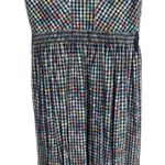 Vtg Alphorn Dress Womens 40 Multicolor Gingham Plaid Sleeveless Germany 90s Size M Photo 11