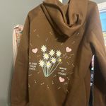 preppy hoodie Brown Size L Photo 1