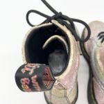 Dr. Martens  Womens Combat Boots Size 5 Glitter Punk Rave Alt Festival Goth Photo 5