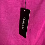 Misook  colorblock black pink sleeveless sheath dress size 1X‎ minimalist Photo 4