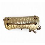 Womens Jellimate Wanita Gold Jelly Chainlink Clutch Small Evening Bag Purse Photo 1