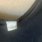 Roamans Black Sleeveless textured Top medium Photo 2