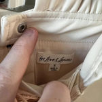 For Love & Lemons  Lace Up Mini Skirt Size Small Color Cream Photo 5