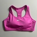 Nike  Swoosh Medium Support Padded Sports Bra, Pink, Size L Photo 2