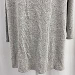 Kim And Cami New  Square Neck Babydoll Soft Knit Sweater Heather Grey Photo 9