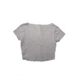 PacSun PacCares ECO Mauve Short Sleeve Ribbed Crop Top Size Small Photo 1