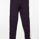 Athleta High Rise Chaturanga Athletic Work Out Leggings Tights Solid Purple S Photo 0