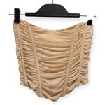 ZARA Ruched Bustier Corset Crop Top Medium Never Worn Photo 4