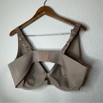 Thirdlove  tan nude classic unlined plunge bra 42E Photo 3