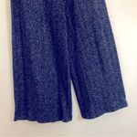 Gap Cotton Knit Blue Tie Wide Leg Scoop Neck Sleeveless Romper Pants Jumpsuit Photo 4
