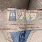 Anthropologie Level 99 Denim pencil skirt Blue Size 26 Photo 2