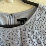 Ann Taylor  Dress Periwinkle Blue/ Lilac Lace Overlay Shift Dress Sz 8 EUC Photo 4