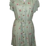 Christy Dawn Alyssa Dress Vintage Ditsy Floral Mini Dress, Pear Spray, Size XS Photo 4