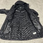 The North Face  Coat Womens Small Thermoball Hooded Parka Black Quilted NF00CHX8 Photo 3