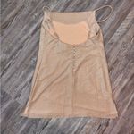 Princess Polly  Womens Kailey Mini Dress Champagne Sparkly Spaghetti Size 6 Small Photo 5