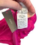 J.Crew  Fuchsia Pink Ruched V Neck Plunge One Piece Swimsuit SZ 4 Beach Vacation Photo 8