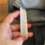 Spanx  Stretch Twill Shorts 5" 20358R Pull On Hazy Gray Blue Size M Photo 6