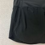 Athleta Run With It Skort Women's Sz M Black Stretch Workouts Athleisure Sporty Photo 2