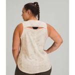 Lululemon Sculpt Tank Top Aquila White Opal Multi / White Opal | Size 4 Photo 1