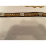 Nocona Womens Western Faux Leather‎ Belt with carved detail and embellishment SM Photo 5