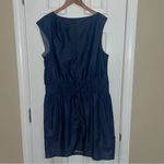 Kate Spade  Saturday Let's Dance Chambray Cotton Dress Size Medium‎ Photo 1