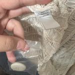 NWT Open Knit White Neutral Clean Girl Cardigan Boho CottageCore CoastalCowgirl Tan Size L Photo 6