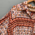 Jen's Pirate Booty Jen’s Pirate Booty Roma Lockhart Tunic Shirt in Gold Rust Small Photo 4