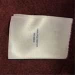 Lands' End Women's XL Red Sweater Fleece Lined Snap Overlay Full Zip Closure Photo 7