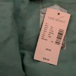 Lane Bryant NWT  Beaded Linen-Blend Short-Sleeve V-Neck Top Sz. 22/24 Photo 3